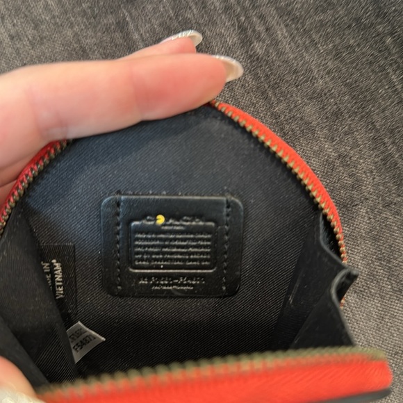 Coach x Pac-Man Cherry Coin Purse - Picture 4 of 5